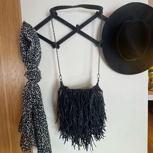 Steve Madden Fringe Crossbody